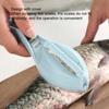 Home Restaurant Portable Fish Scale Remover Manual Labor-saving ABS Reusable Scales Scraper Scraping Tool Kitchenware