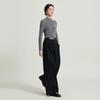 Sancai 2025 Winter High-Waist Wide-Leg Casual Pants