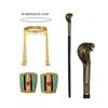 Pharaoh Hat Sceptres Hairband Cosplay Queen of Egypt for Halloween Cosplay