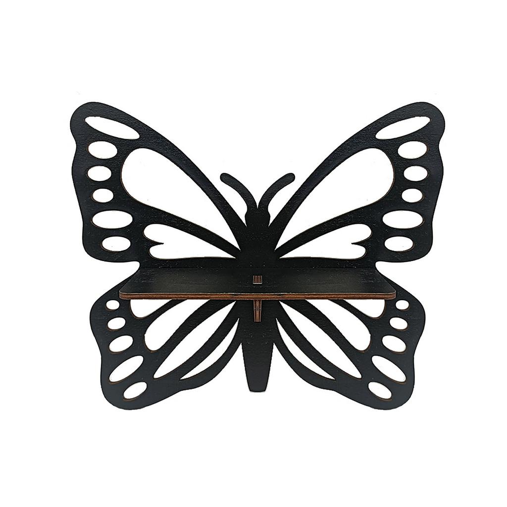 Hollow Creative Wall Rack Bohemian Style Wall Hanging Decoration Halloween Wooden Wall Storage Rack