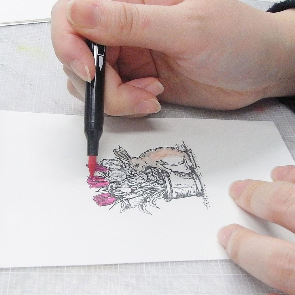 Pen Twin Type Le Plume II Single Item Ash Gray Water-based (1122-39)