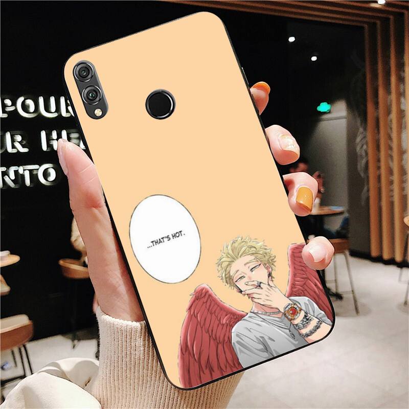Чехол для телефона с аниме MHA Hawks BNHA для Huawei Honor 7A 7C 8 8x9 10 20lite Fundas Coque для Honor 10i 20i Capa