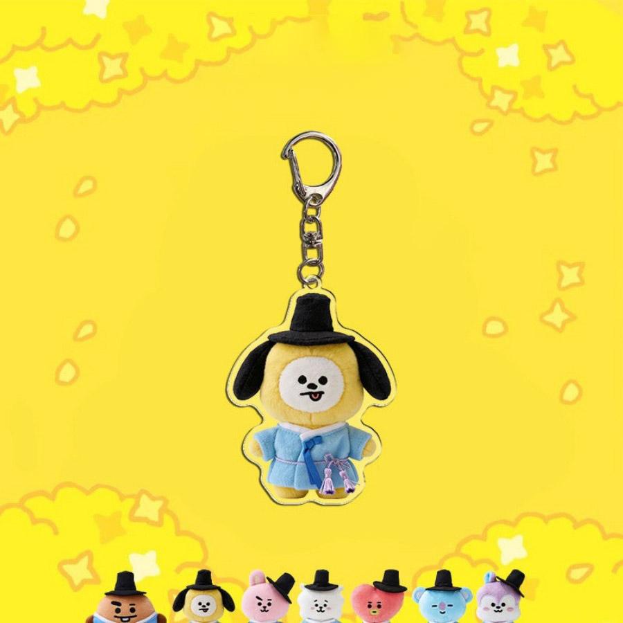 BT21 KPOP ARMY мультяшный акриловый брелок JK V JIMIN брелок периферия музыкальный фестиваль брелок поддержки подарок фанату