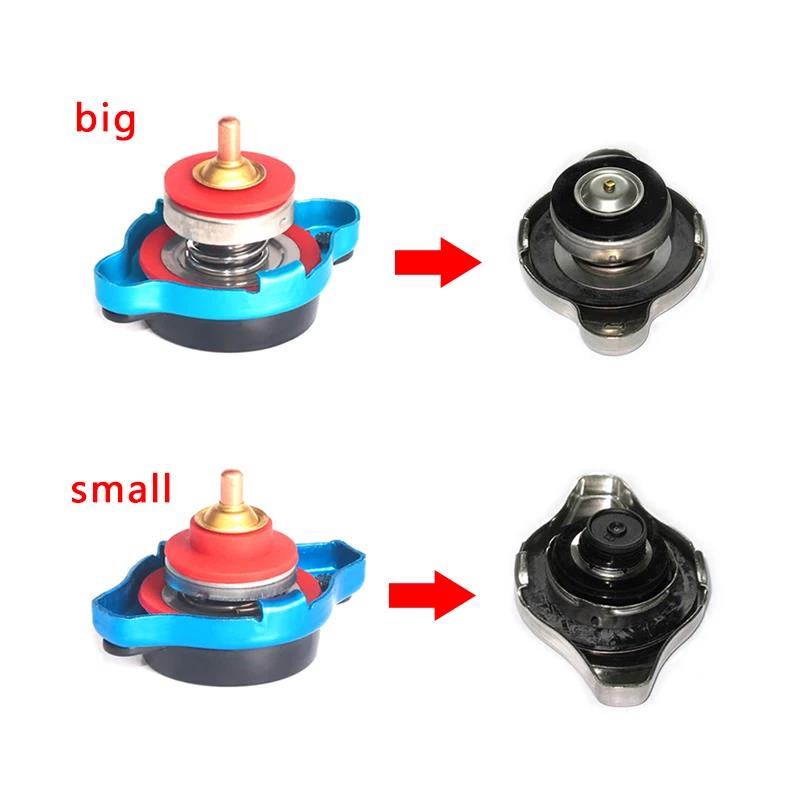 Heat radiator cap D1 water tank cap water temperature gauge with practical safety device 0.9 bar / 1.1 bar / 1.3 bar Fuel Tank Caps3