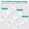 Disposable Sterile First Aid Dressing Bandage Latex Free Breathable Gauze Bandage for Wound Care Human & Pet Emergency Use