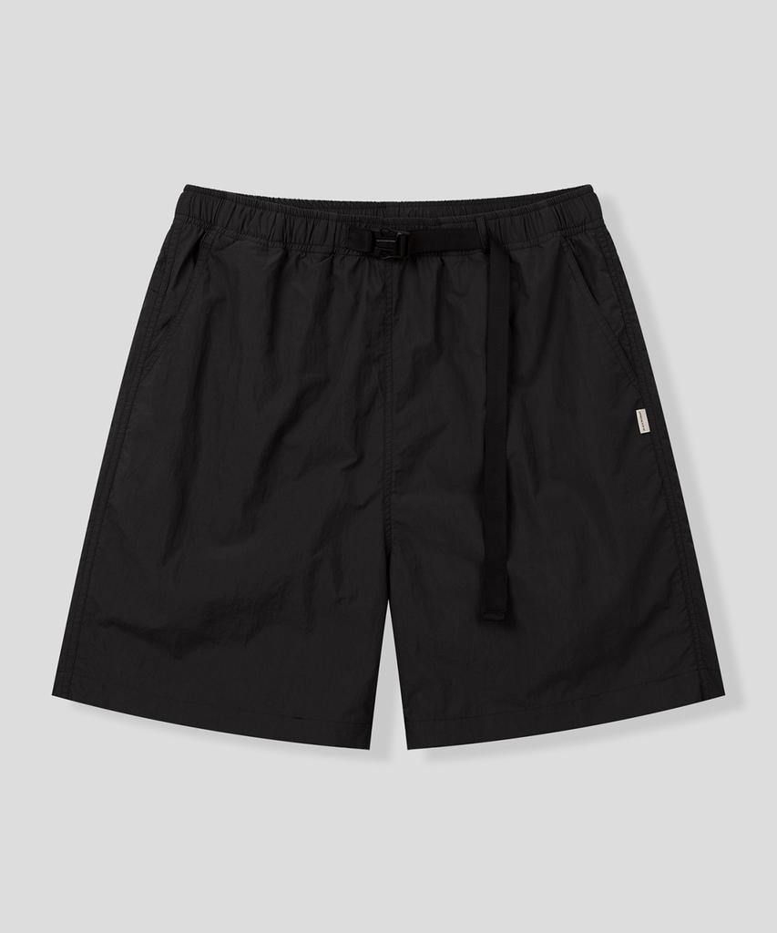 BLACK MOMENT Pure Shorts Classic Ultra-Light Nylon Wide Elastic Shorts [Blue]