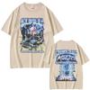 Tour Double Sided T Shirt Unisex Unisex Vintage Rapper Oversized Short Sleeve Hip Hop Y2k Streetwear Unisex Casual Tee Y2k