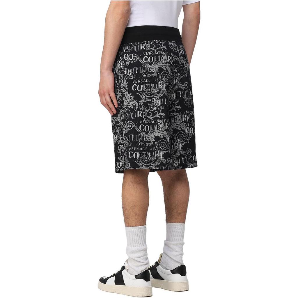 VERSACE JEANS COUTURE SS23 Casual Shorts Men's Black 74GAD3B0-FS063-899