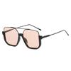 Double Beam Sunglasses Large Frame Sunglasses Retro Personalized Sunglasses Uv Protection Lower Half Frame