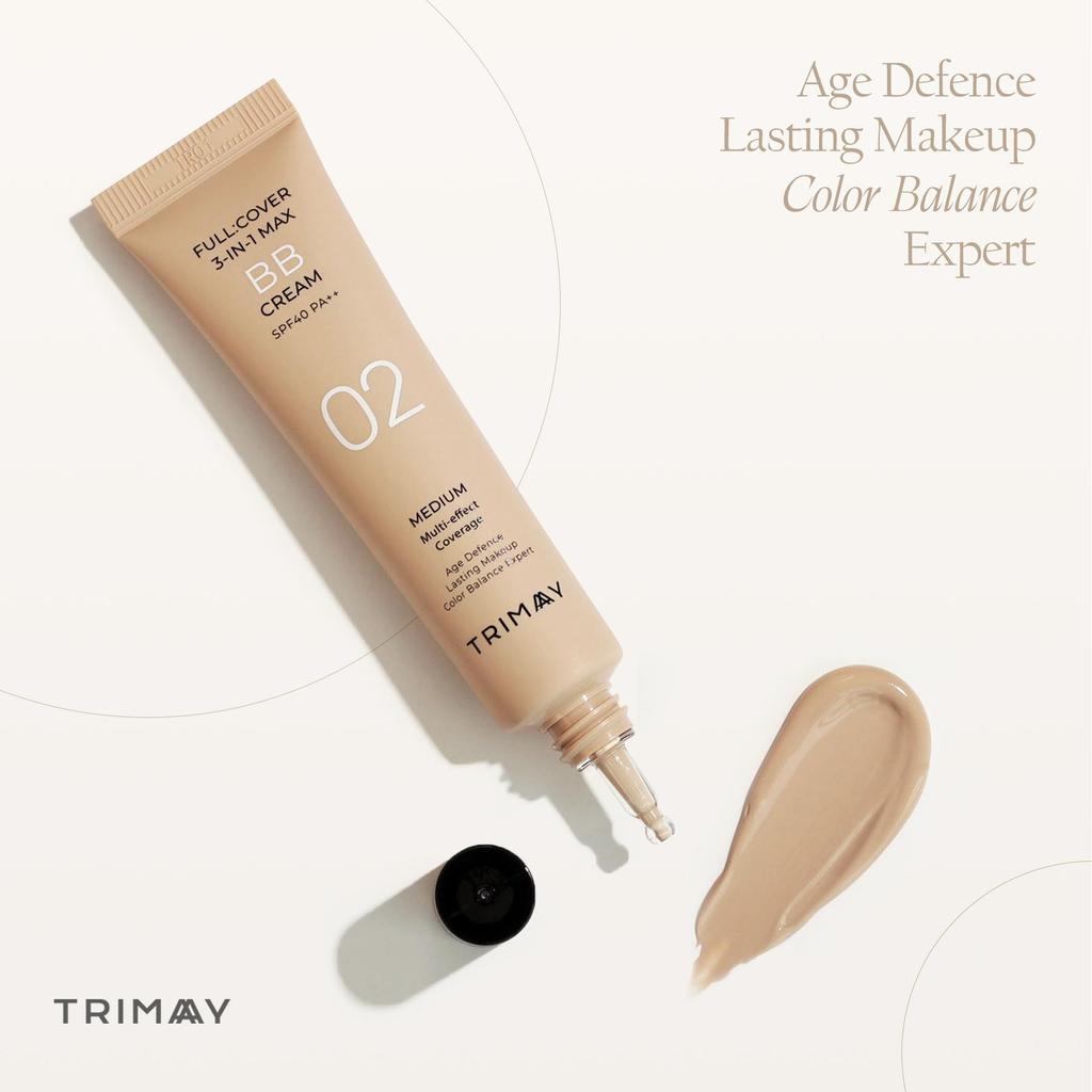 Тримей Полный:Cover 3-in-1 Max BB Cream SPF40 PA++ 30 мл