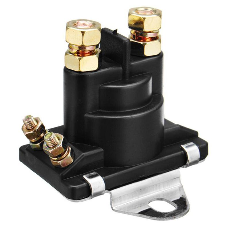 12V Starter Solenoid for Mercury Mercruiser Classic Texture Marine Starter Tilt/Trim Relay Solenoid Multi-functional 89-96158T