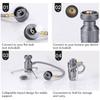 Tripod Butane Canister Adapter Collapsible Gas Stove Connector Gas Lamp Tank Stand Connector Long