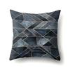Nordic Style Ins Marble Polyester Pillowcase Car Decoration Home Printed Waist Cushion Pillowcase
