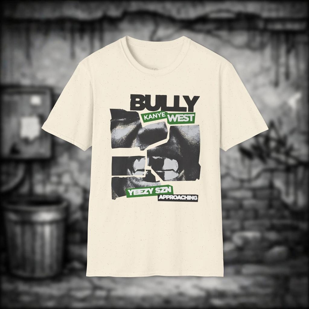 YE 2026 Новый альбом Bully Канье Уэст графический Унисекс футболка Унисекс круглый вырез Хлопок Короткий рукав Y2k Оверсайз Мода Популярная футболка
