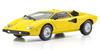 Kyosho Original Масштаб Lamborghini Countach LP400 Желтая Готовая Модель KS08321YT 1/18