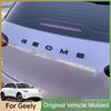 Для Geely Xingyuan EX2 eMAS 5 Передние Задние Эмблемы Буквы Наклейки Черненые Значки Капота Багажника Аксессуары для Авто
