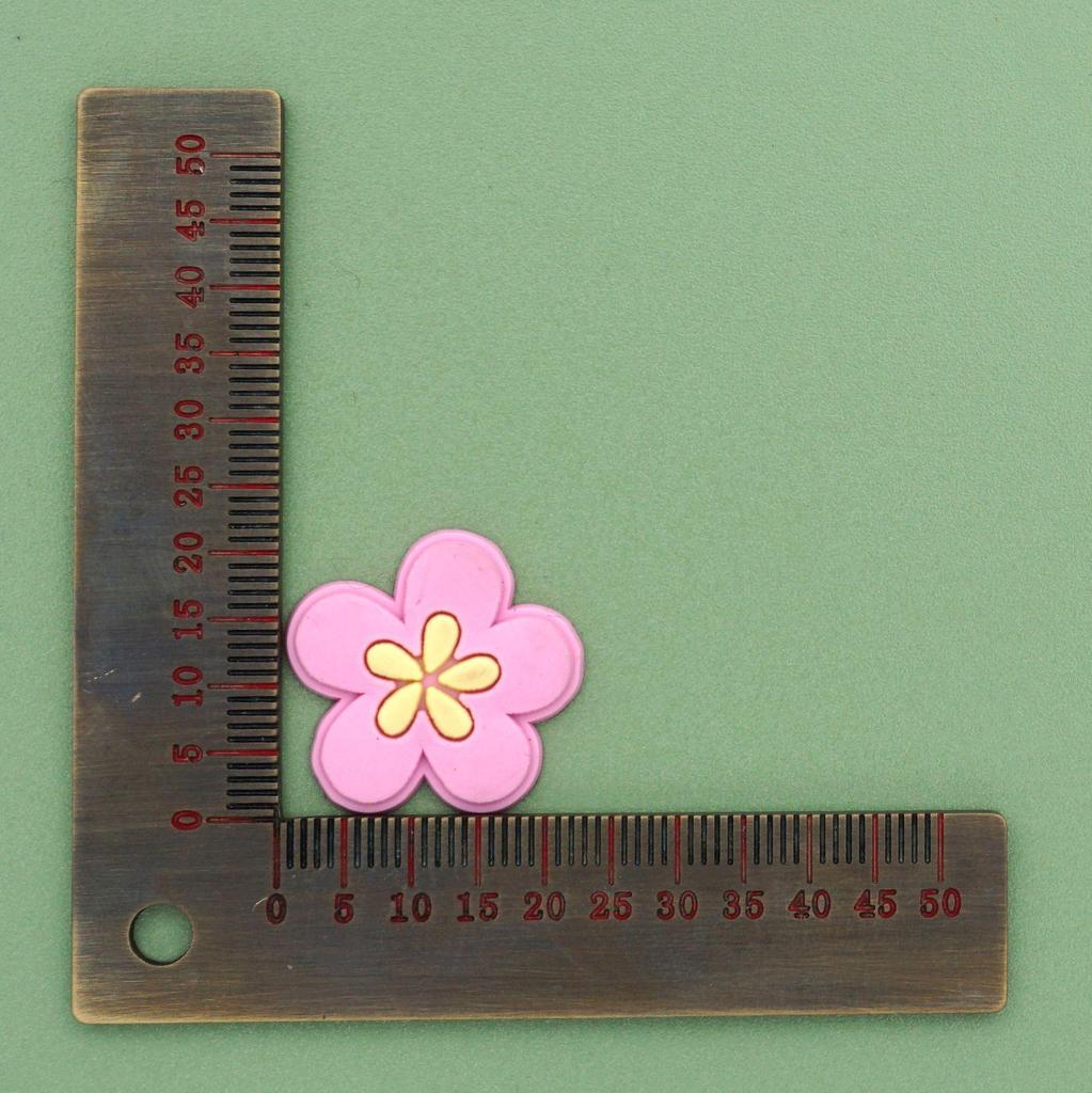 Пряжки для украшения обуви в виде бабочек и цветов для садовых клогов