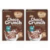 Хрустящие хлопья Slurrp Farm Choco Crunch – Без муки высшего сорта, пшеницы и рафинированного сахара, Звездочки и Луны из шоколада, Полезный завтрак из проса, 400 г, 2 шт.