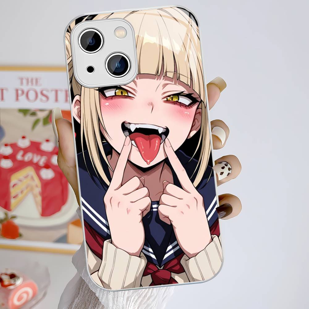Toga Himiko My Hero Academia Tempered Glass For Iphone 14 13 12 11 Pro Mini XS MAX 14Plus X XS XR Cover