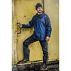 Pu Raincoat, Navy Blue, "", Ce, Lahti