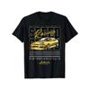 Футболка Speed Retro Japan JDM Tokyo Drift Racing с принтом, подходит для походов, спортзала