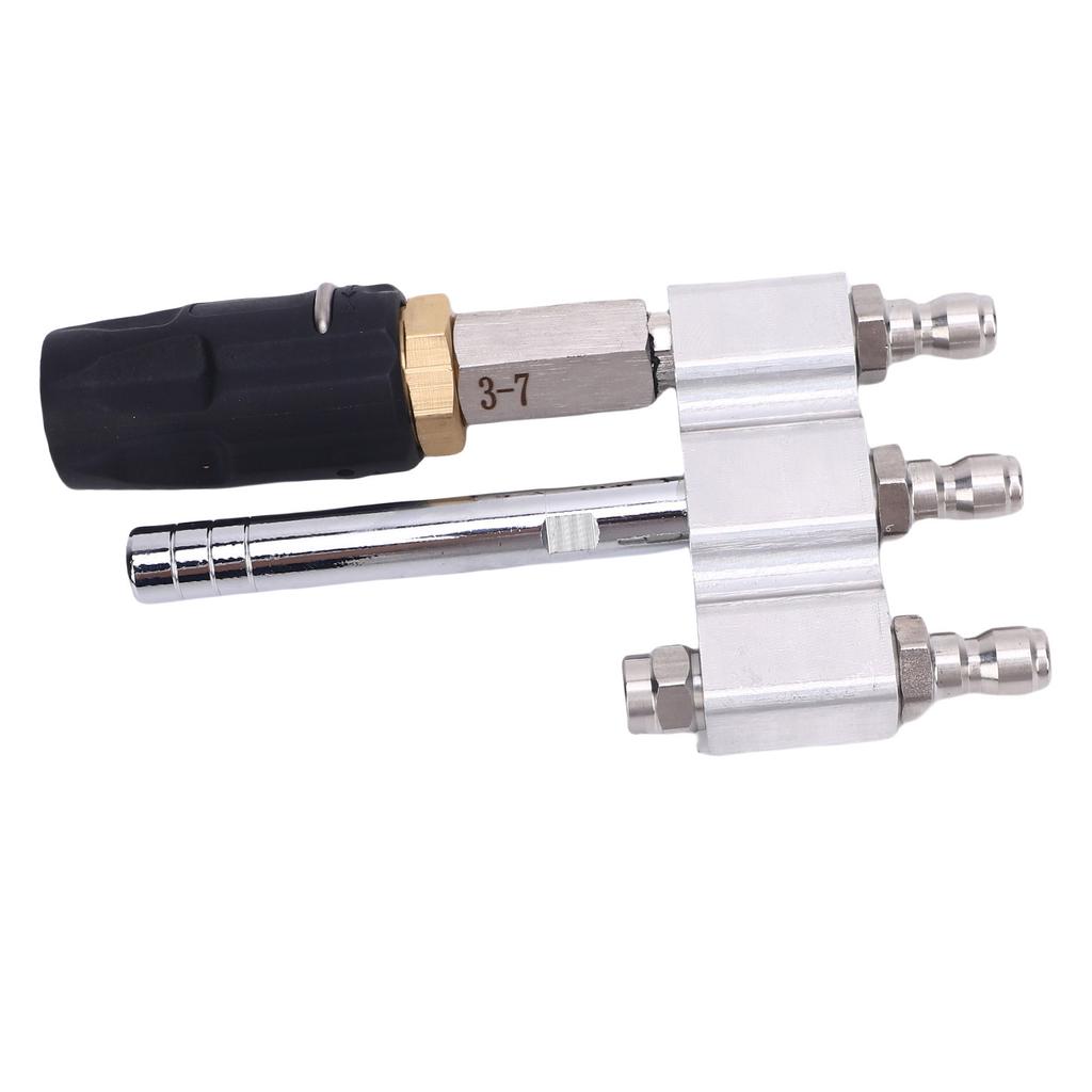 Регулируемый набор насадок для мягкой мойки 3 в 1 14-дюймовая поворотная насадка с длинным соплом для подачи мыла 060 градусов для