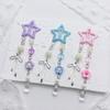 Dopamine Color Star Hair Clip Distinctive Star Hair Clip Charm With Dopamine Colors Perfect For Casual Outings