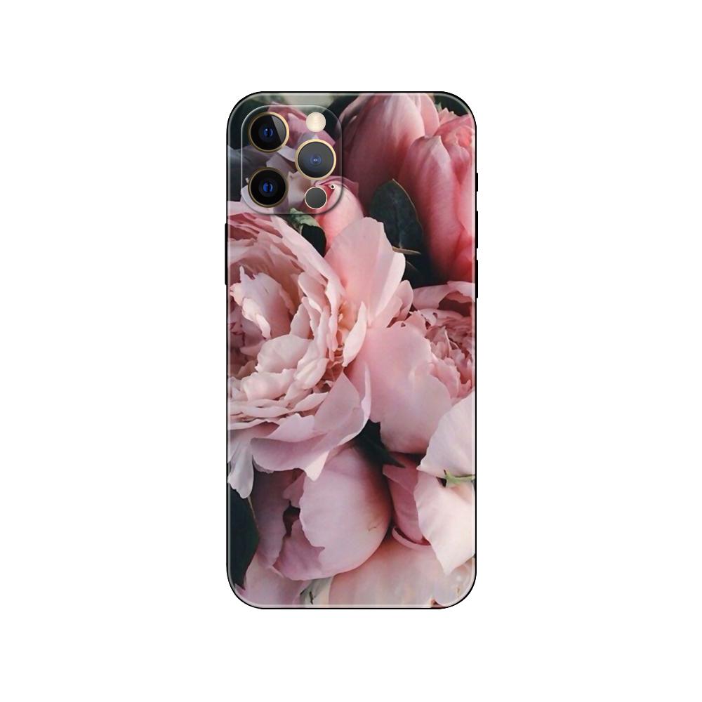 Чехол для телефона «Розовые пионы» для iPhone Samsung Galaxy Redmi Xiaomi Oppo OnePlus Note SA 7 8 9 10 11 12 13 14 20 21 22 23 53 54 Pro Max Plus Ultra