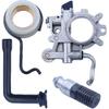 Oil Pump Oiler Worm Gear Oil Line Kit For Stihl 044 MS440 MS 440