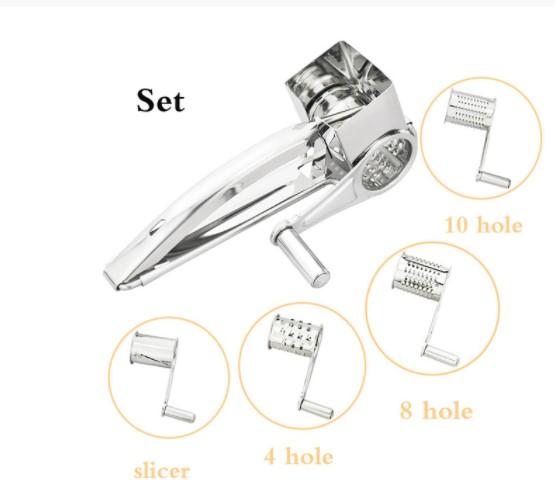 5 в 1 из нержавеющей стали роторная терка для сыра измельчитель овощерезка мясорубка кухонные гаджеты кухонный инструмент