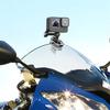 Алюминиевый зажим-крепление для ветрового стекла мотоцикла для GoPro Insta360