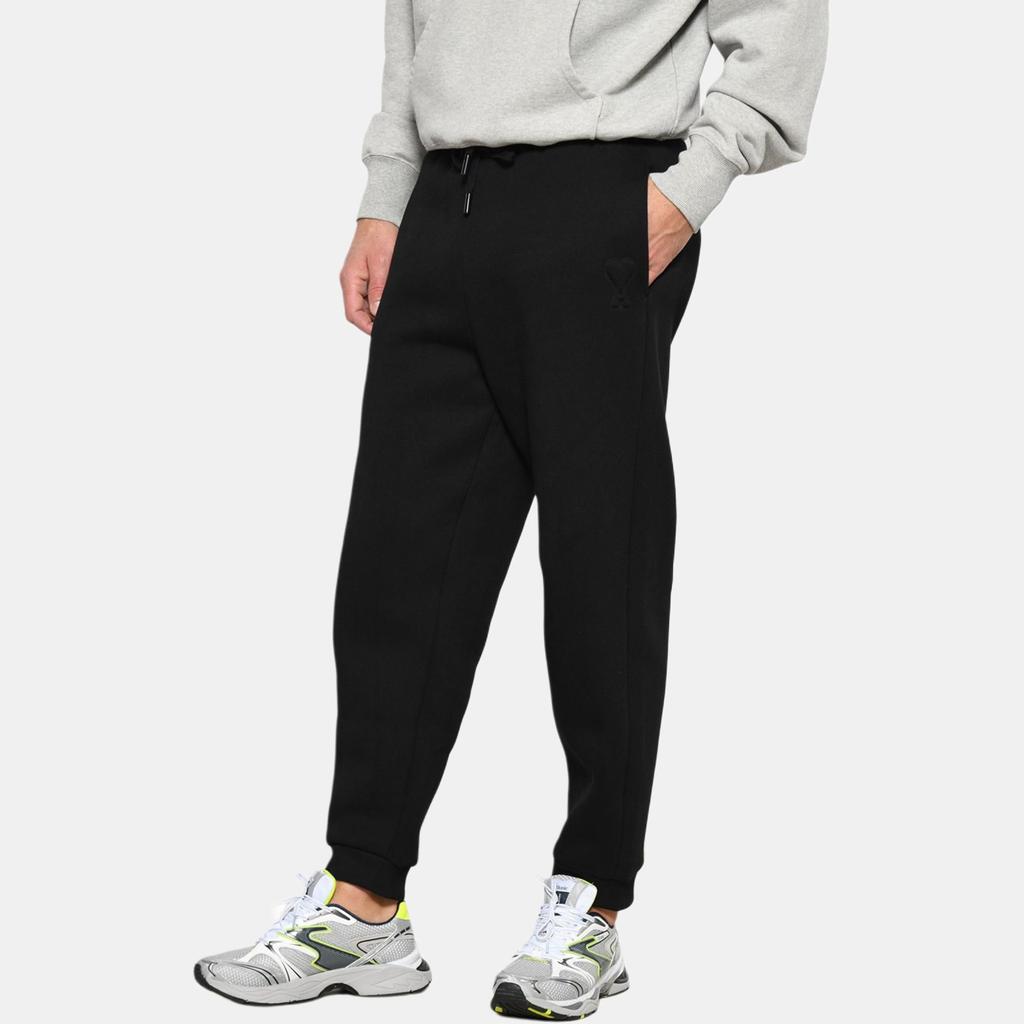 Спортивные брюки Ami с тисненым логотипом и кулиской UTR225749-001