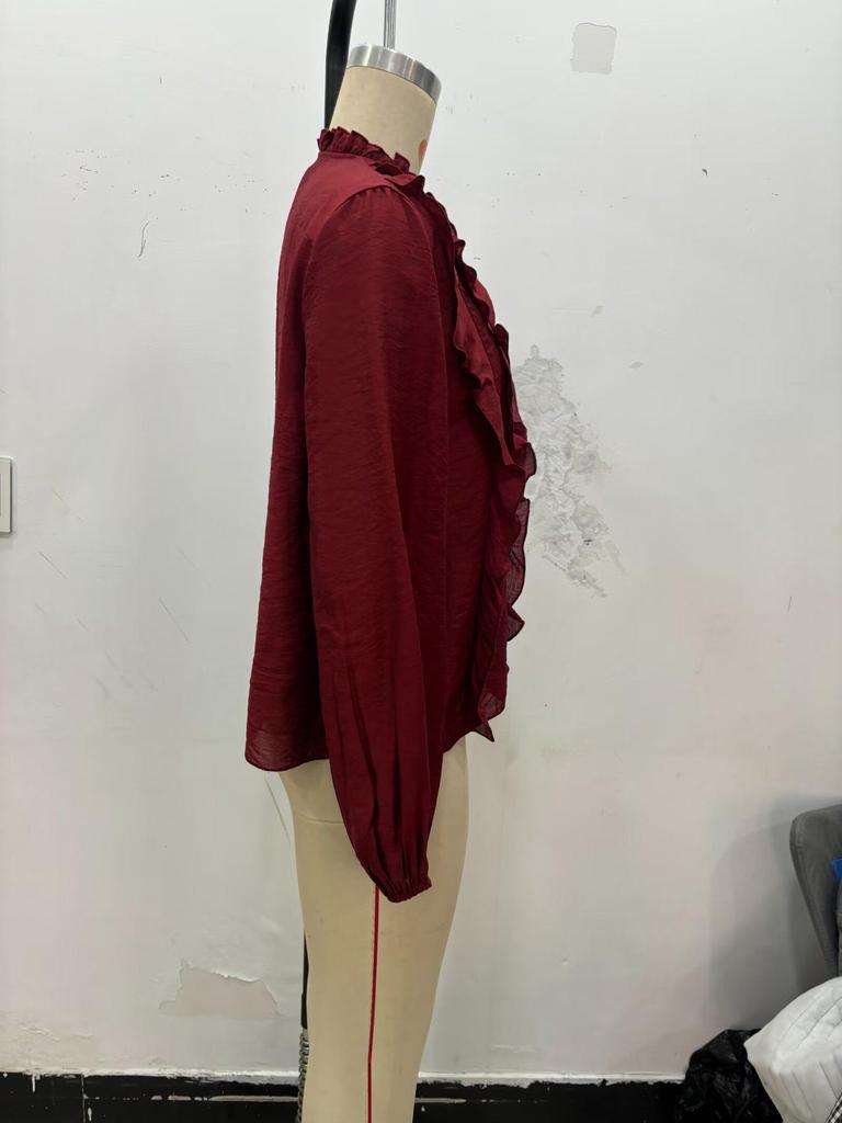 Женская высококачественная кружевная многослойная блузка - Стиль "Маленький аромат"