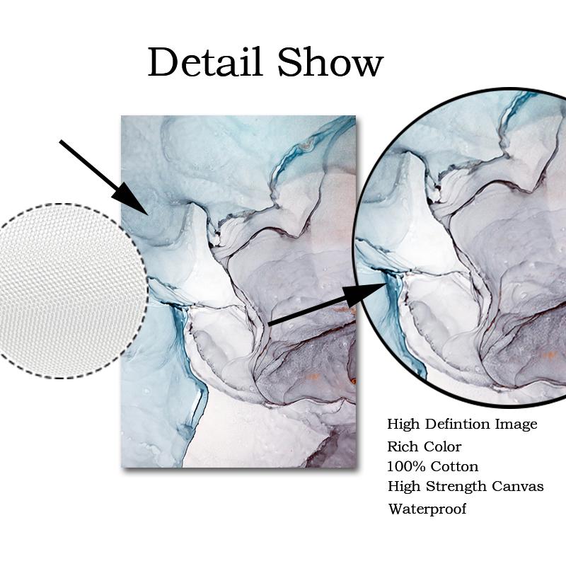 ASTRDECOR плакат мрамор абстрактная картина на холсте спиртовые чернила плакаты и принты настенные панно с геометрическим принтом Декор в гостиную