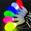 10Pcs/Pack Glowing Sand Hammer Toy Hand Shakers LED Maracas Flashing Light Lamp Birthday Party Favors-(Random Color)