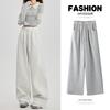Loose Lazy Wind Wide Leg Casual Pants Sweatpants Women's Autumn and Winter Loose Commuter Skinny Pants