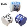 Intuitive Score Tracker 3D Printed Rotational Counter, 2-Digit Wheel Manual Rotary PLA Rotating Counter Life Tool for Board Card Game Easy to Read