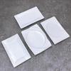 Pure White Rectangular Ceramic Dinner Plate