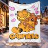 Garfield Pattern Blanket for Home Decoration, Bed, Sofa, Car Travel, Camping, Suitable for All Seasons, Birthday Christmas Gift