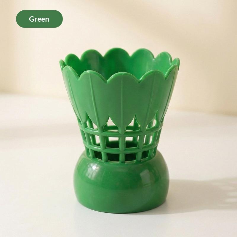 Cute Badminton Pen Holder Creative Desktop Stationery Storage Stand Waterproof Material Organizer for Kids School Office Gift