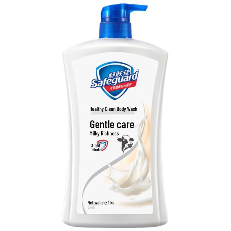 Гель для душа Safeguard Молочный аромат, упаковка 6 x 1 кг