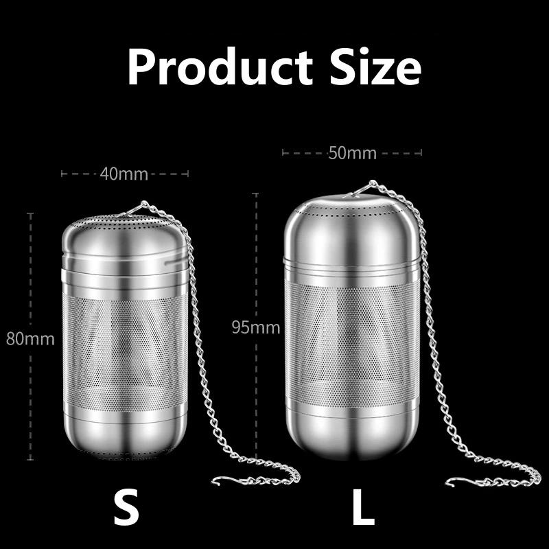 Чайное ситечко 316 нержавеющая сталь чайный инфузор чайные листья специи приправа шарик ситечко чайник мелкая сетка кофейный фильтр чайная посуда