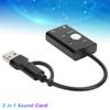 7.1/5.1 Surround Channel TypeC to Audio Sound Card USB Audio Adapter  Music Playback