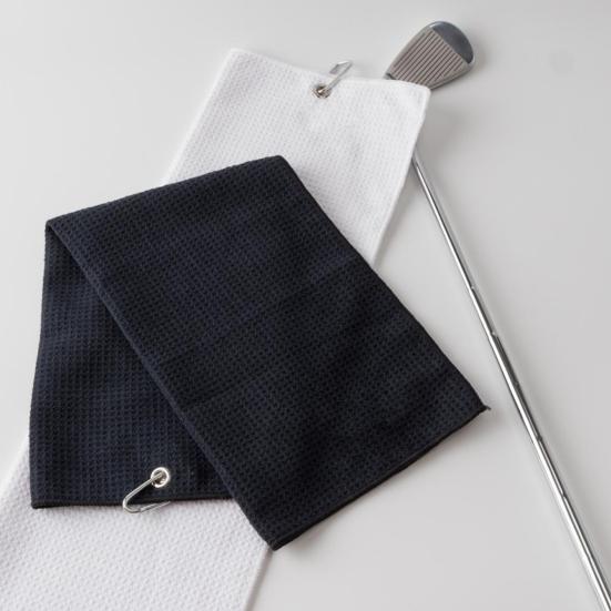 Полотенце для гольф-клуба Антипиллингующее Быстросохнущий Аксессуар Вафельный узор Полотенце для гольфа для гольфа