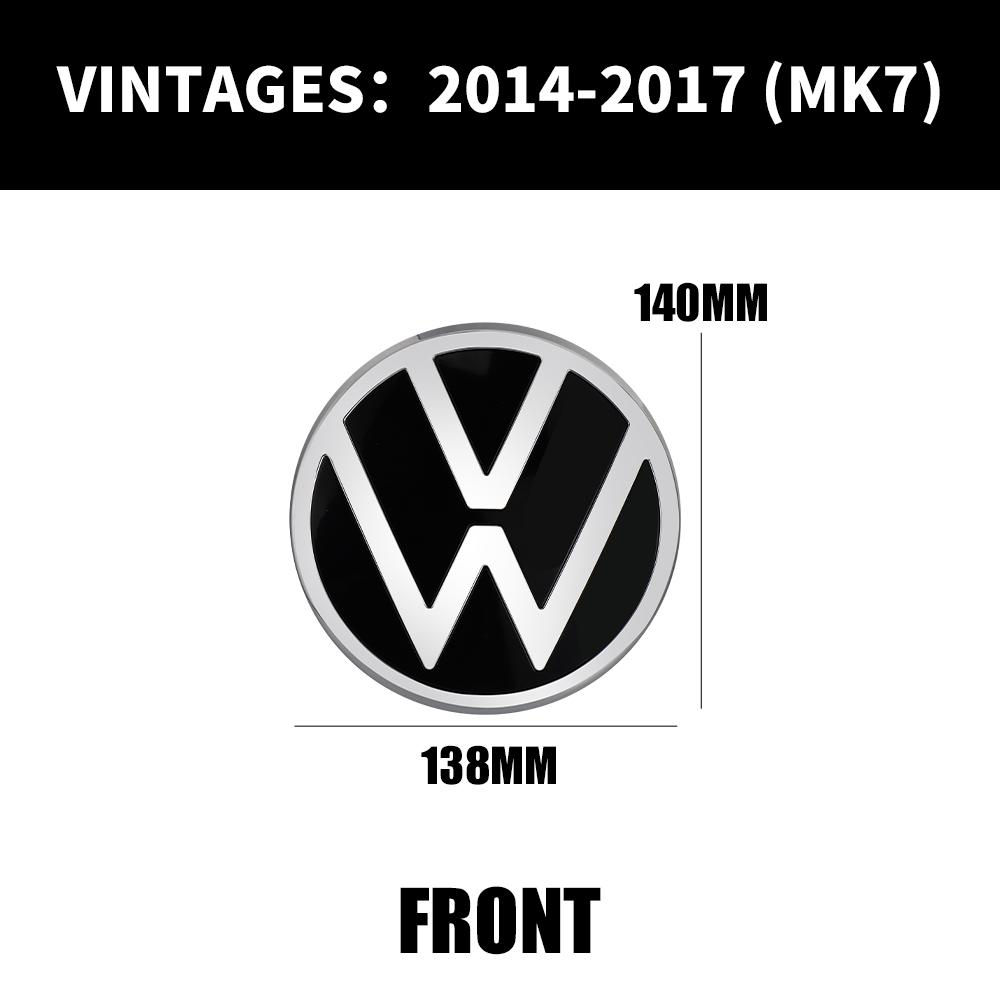 Car Front Grill Rear Trunk Emblem Lid Covers Accessories For Volkswagen VW Golf 7 MK7 2014-2017 GOLF7.5 MK7.5 2018-2020 zl2