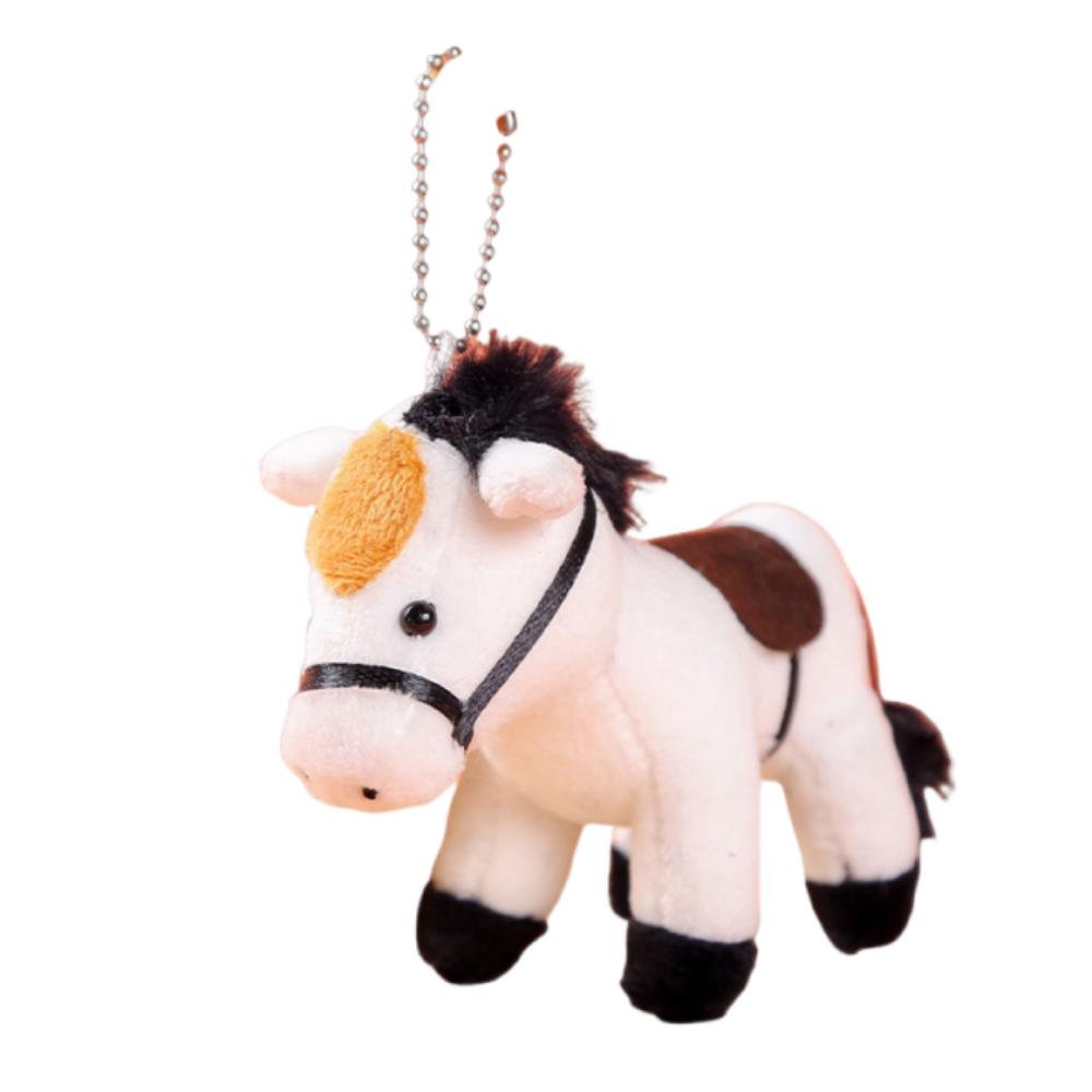 Soft Pony Plush Doll Pendant Pendant Plush Horse Cute Pony Pendant Charm