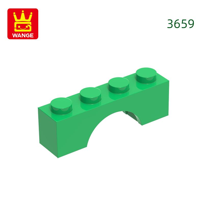 Нетоксичные 81 шт./лот 3659 1x4x2 Плоские арочные строительные блоки Moc Строительные аксессуары Детали Совместимые с Кирпичами Детские игрушки Подарок