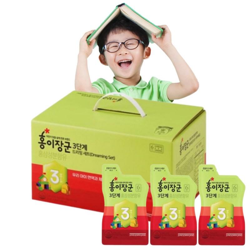 CheongKwanJang Children's Red Ginseng Hongi General 3rd Stage Pouch Latest Genuine, 20ml, 90 Pieces