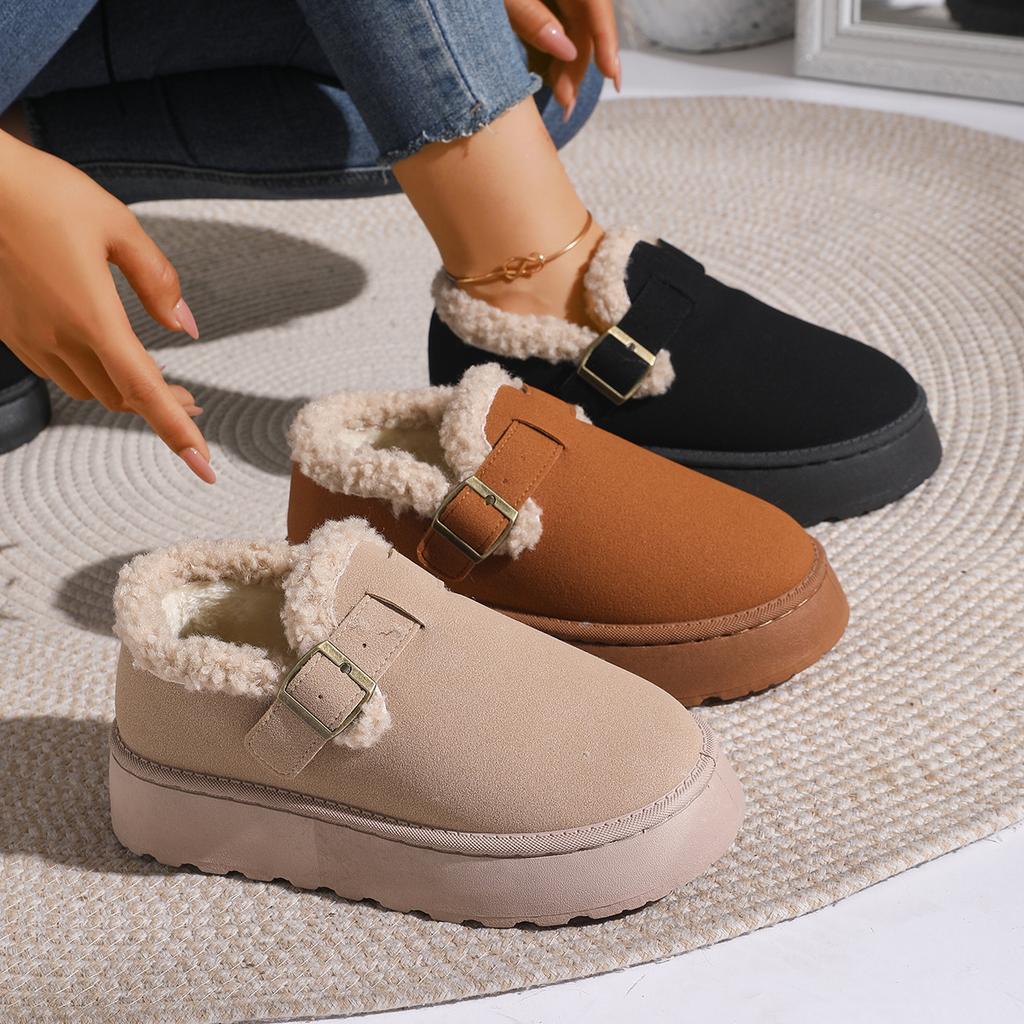 Fashion Women Boots Hot Lightweight Comfortable Platform Ankle Boots Spring and Autumn Winter Shallow Round Toe Casual Shoes for Women