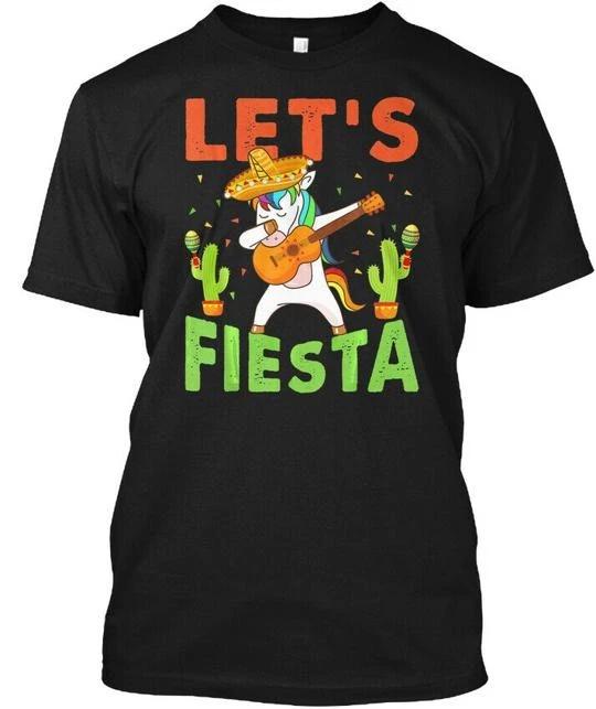 Футболка Fiesta Unicorn Cinco De Mayo Футболка Сделано в США Размеры от S до 5XL